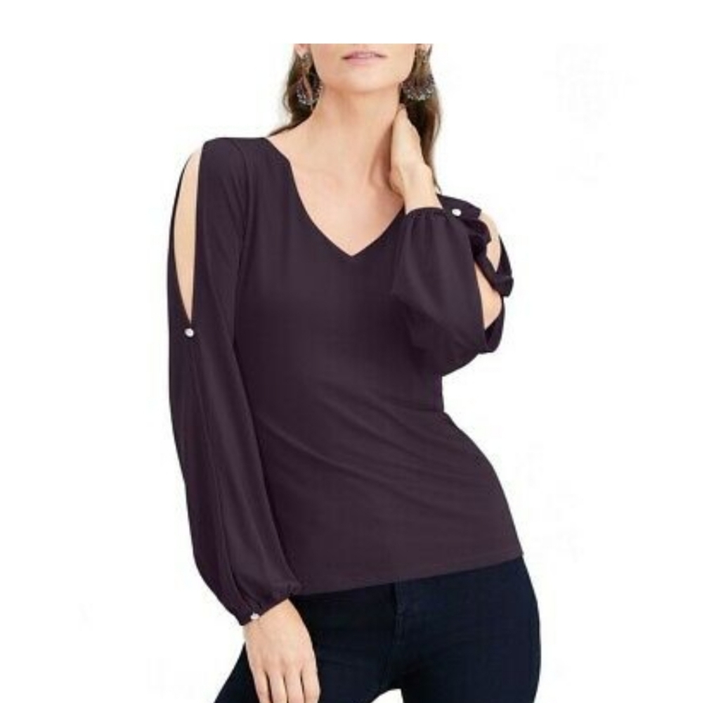 INC open sleeve top